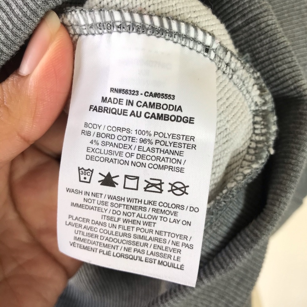Nike Heather Gray Pullover Sweater - Picture 8 of 8